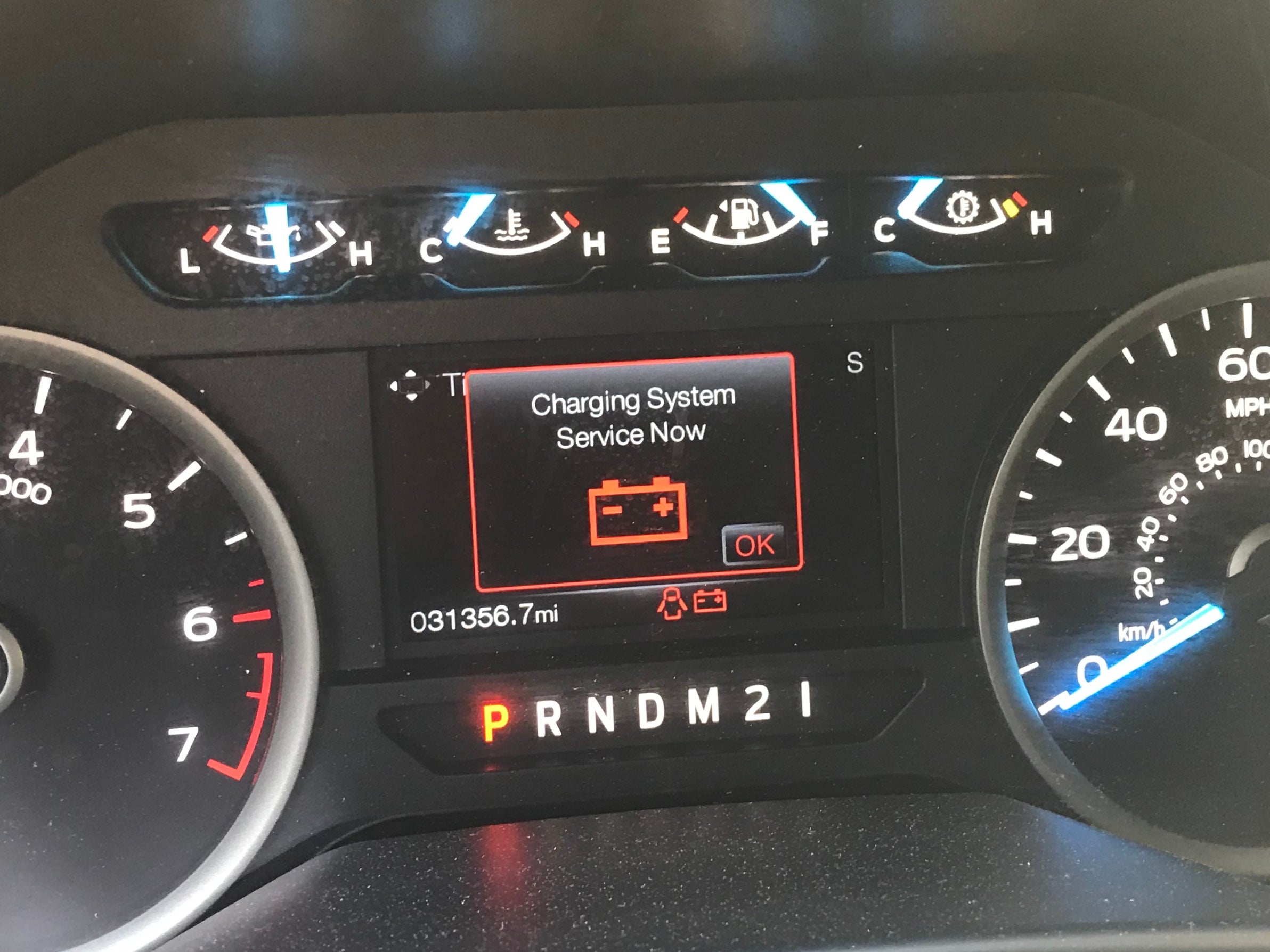 Charging System Service Now Problem F150 Ecoboost Forum